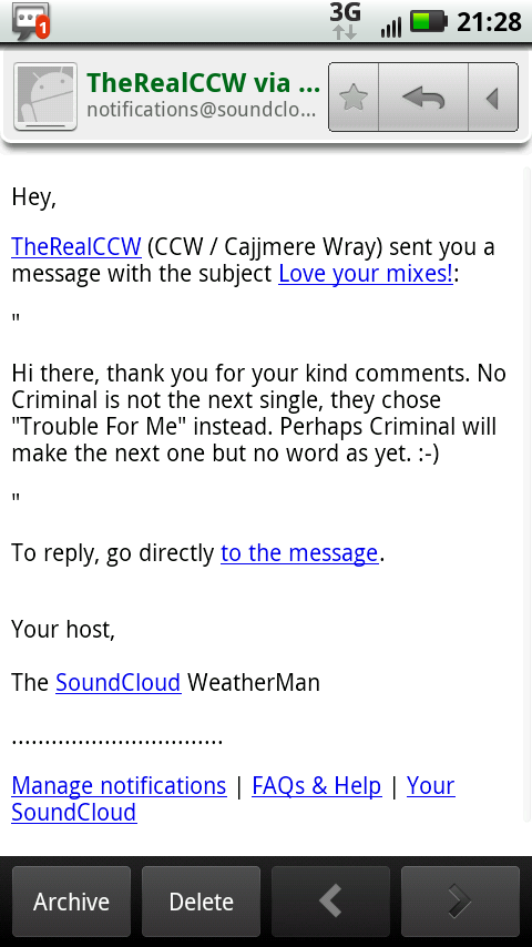 Nouvelle rumeur : Trouble For Me comme 4ème single