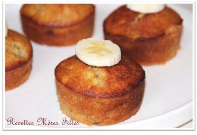 Ronde Interblog #20 : Mini moelleux banane Nutella