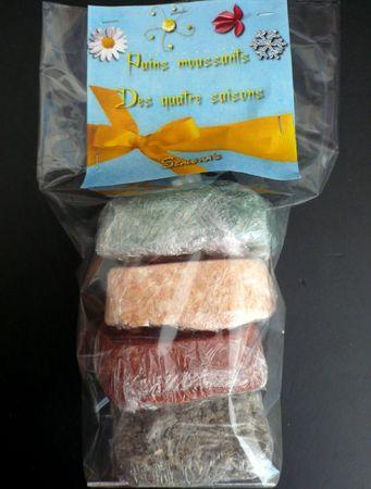 Pains moussants des quatre saisons