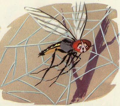Le moucheron de la fable de La Fontaine