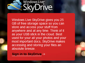 client Skydrive serait cours développement pour Windows, Mac, Android