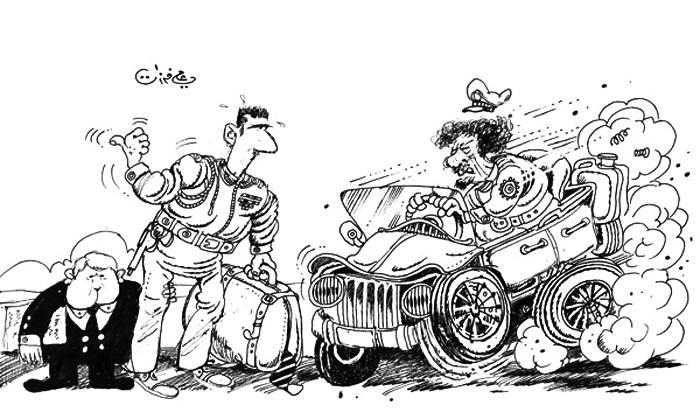 départ du président