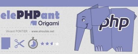 L’origami de l’elePHPant disponible