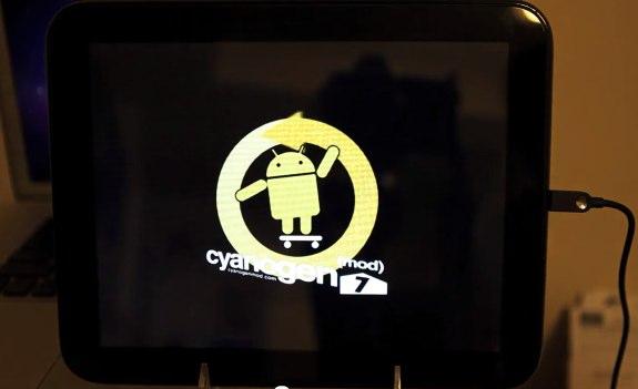 cyanogenmod 7 touchpad hack CyanogenMod débarque sur le HP TouchPad !