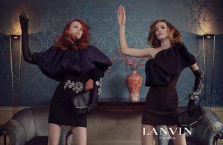 Darkplanneur Lanvin-Fall-2011-Campaign-Meisel-Raquel-Laren-3c