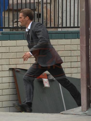 Sur le plateau de tournage de…