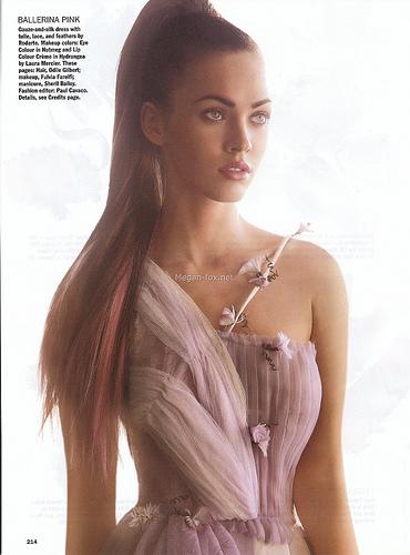 Megan Fox dans le magazine Allure