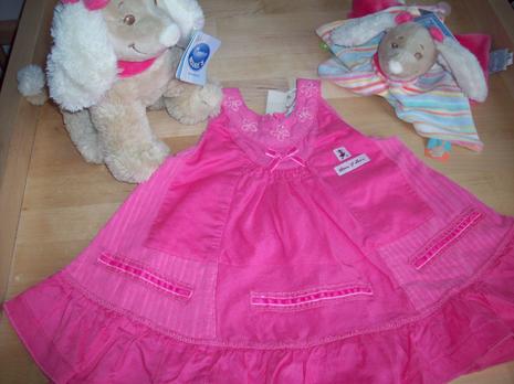 robe rose pour bébés