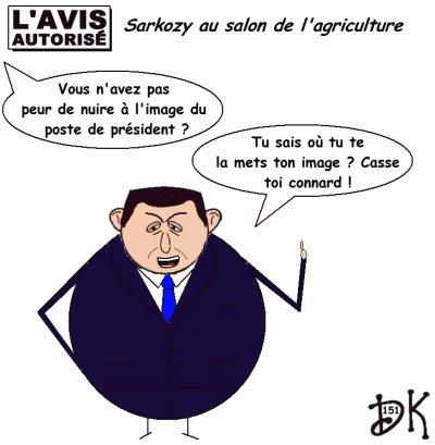 Nicolas Sarkozy au salon de l'agriculture