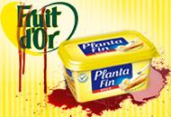 L'huile de palme contenue dans les margarines Fruit d'Or et Planta Fin est synonyme de déforestation et violence contre les populations