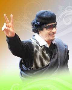 Libye – Gaddafi is die, Kadhafi est mort, القذافي يموت