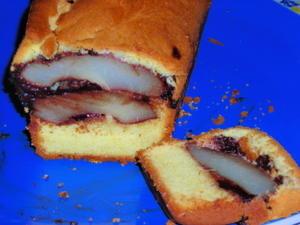 Cake au coeur de Poires chocolatées