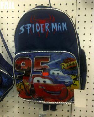 22 spiderman sac faux chine