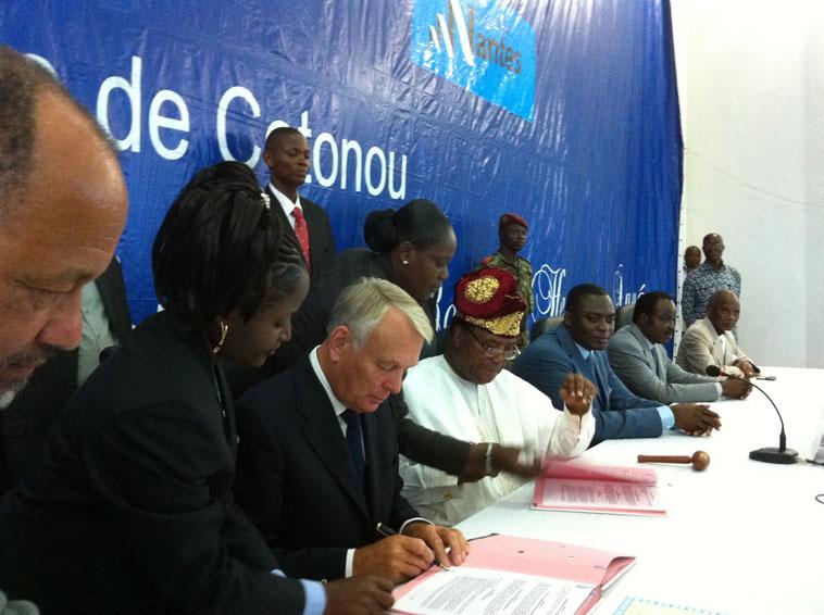 Accord de coopération entre Nantes et Cotonou