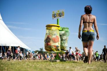 15 500 kilos de déchets récoltés pendant le festival Rock en Seine