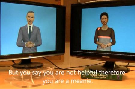 cleverbot conv Une conversation plutôt hostile entre deux IA