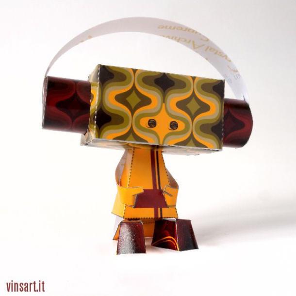 Paper toy Giovannino de Vinsart