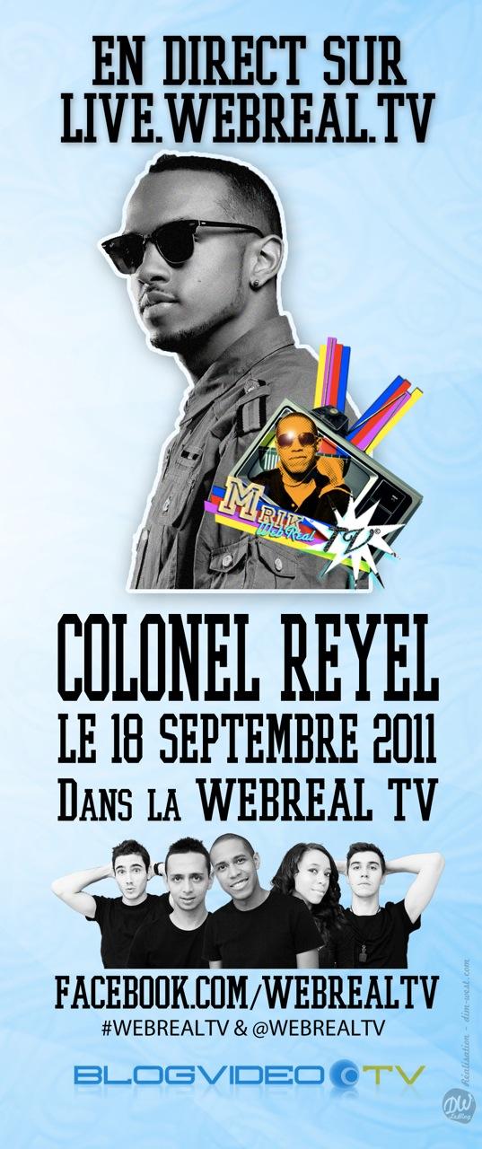 Webreal TV : le premier invité de la saison 3 est le Colonel Reyel
