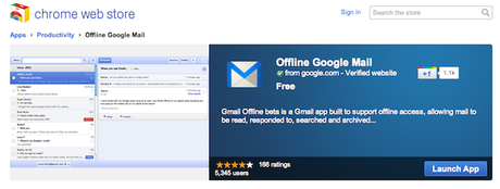 google chrome gmail Gmail en mode hors ligne est de retour