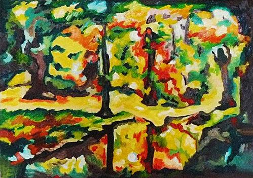 Brocéliande huile 92x65