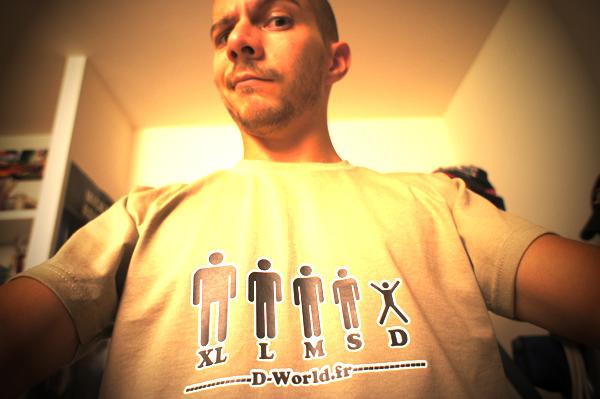 Nouveau T-Shirt D-World !