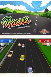 Racer screen