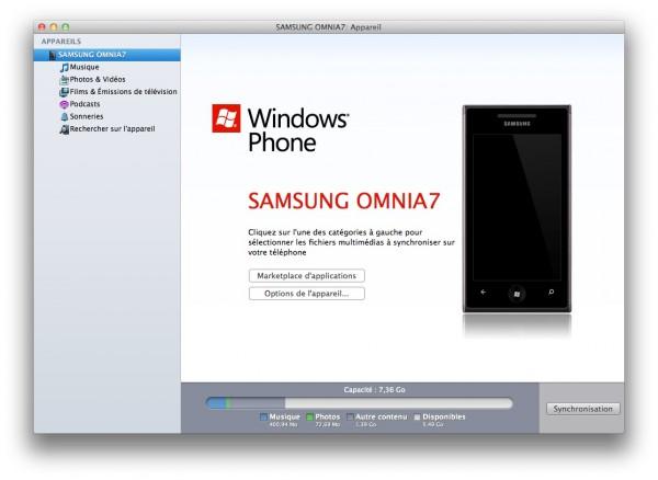 102021 windows phone connector 600x438 Nouvelle version de Windows Phone Connector pour Mac