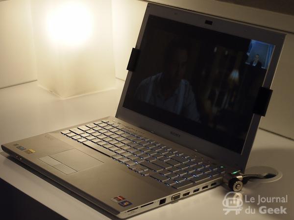 sony vaio glass free live 01 Sony et son accessoire Vaio pour de la 3D sans lunettes