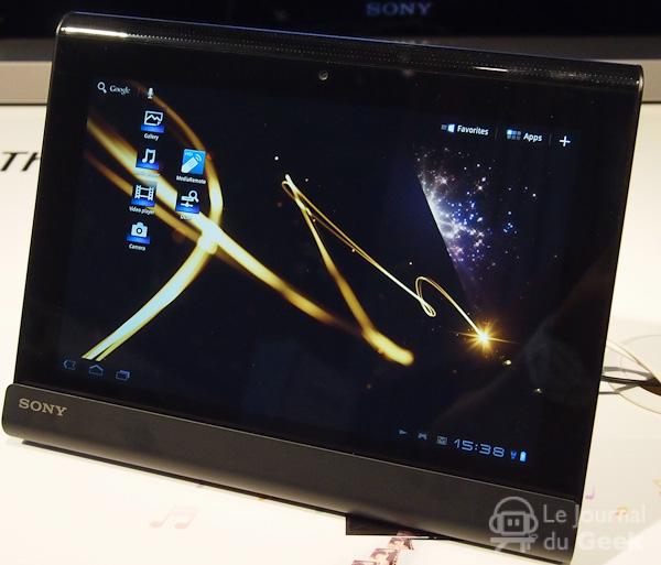 sony tablet s live 01 Le Sony Tablet S en photos