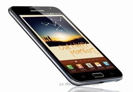 IFA 2011 : Samsung créé une nouvelle catégorie de produits entre le smartphone et la tablette avec le nouveau Galaxy Note