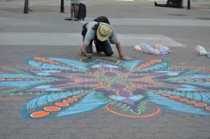 artiste de rue à new york