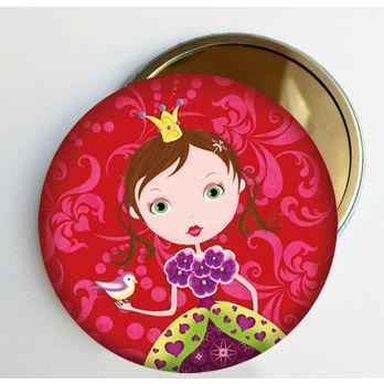 Idee cadeau original – un miroir de poche girly Idee cadeau original – un miroir de poche girly