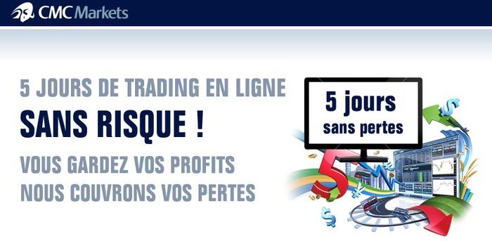 Offre Trading en ligne sans risque - CMC Markets