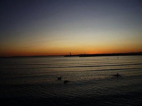 Le soleil se couche ... Coucher de soleil Grau du Roi (2)