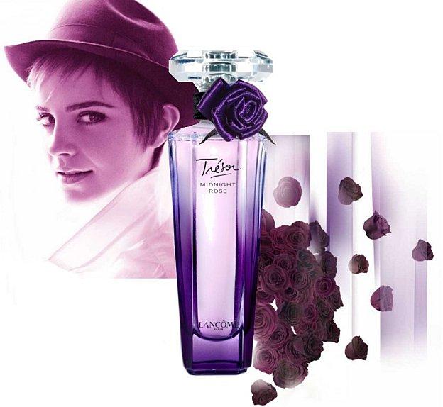 Emma Watson pour TRÉSOR MIDNIGHT ROSE de Lancôme. - Paperblog