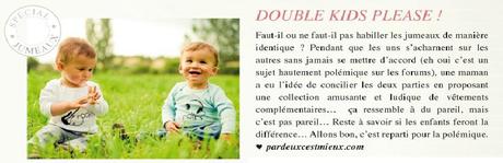 Sélection shopping jumeaux