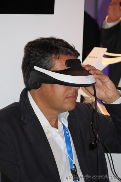 IFA 2011 : Sony présente un casque OLED 3D