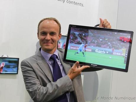 IFA 2011 : Sharp lance le concept de Wireless Lifestyle, la TV connectée sans fil