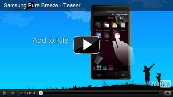 Pure Breeze, un Home Launcher par Samsung