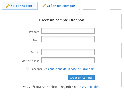 Dropbox, votre disque dur en ligne