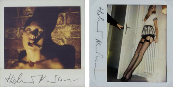 Les polaroids d’Helmut Newton