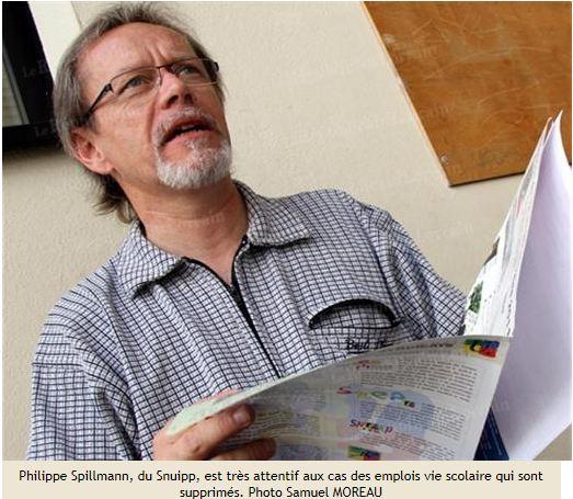 Enseignement : Vers un mouvement intersyndical prévu le 27 septembre 2011. « Des effectifs très chargés » – Philippe Spillmann, délégué du syndicat enseignant Snuipp, revient sur les difficultés attendues à la rentrée.