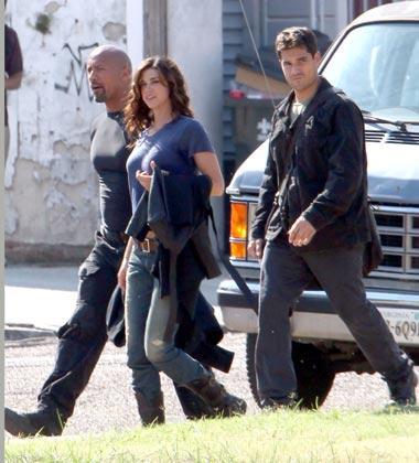EXCLUSIVE: Stars On The Set Of 'G.I. Joe 2: Retaliation' In New Orleans