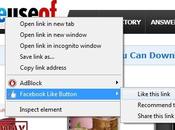 L’extension Like pour chrome, Facebook