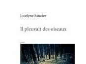 pleuvait oiseaux Jocelyne Saucier