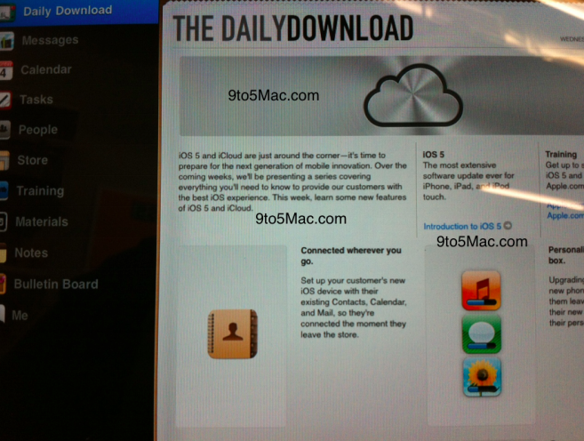 Lancement imminent d’iOS 5 et iCloud ?