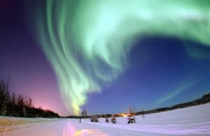 Finlande : les aurores boréales