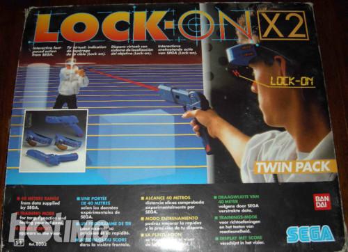 SEGA LOCK-ON X2, Twin Pack, pistolet Laser game