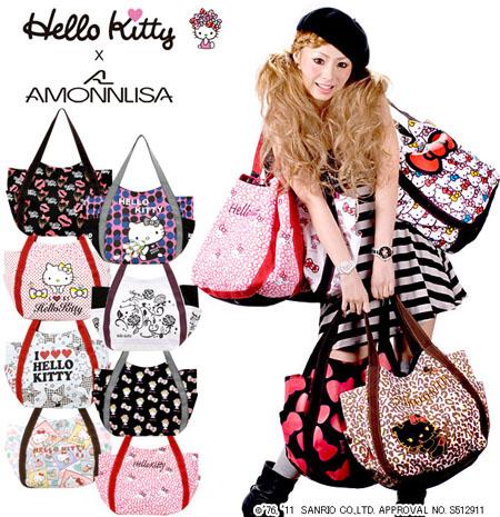 Hello kitty X Amonnlisa : les sacs