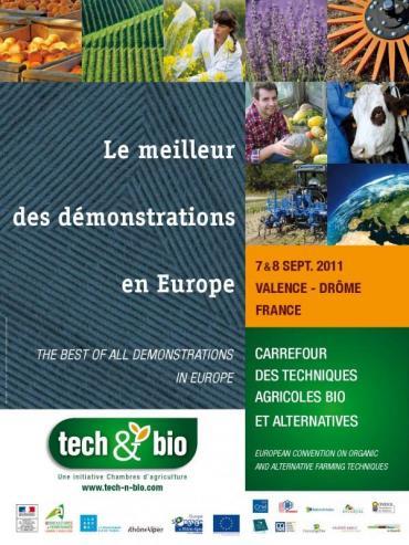 Tech&Bio;, le rendez-vous européen de l'agriculture bio et alternative
